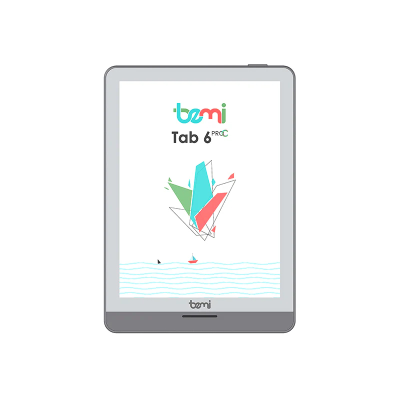 Электронная книга (ридер) с цветным сенсорным экраном Bemi Cognita Tab 6 ProC - Grey